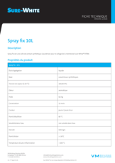 Sure-White S-Seal spray fix 10L - FT